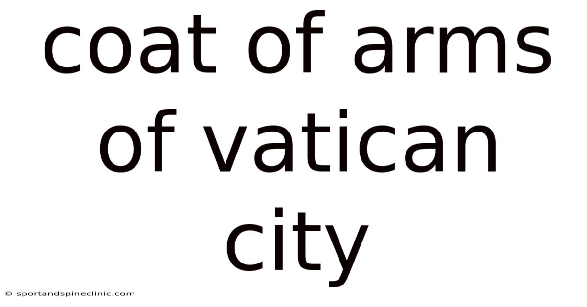 Coat Of Arms Of Vatican City