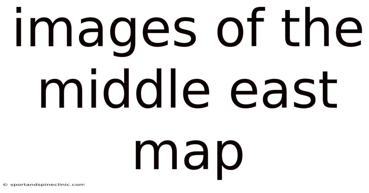 Images Of The Middle East Map