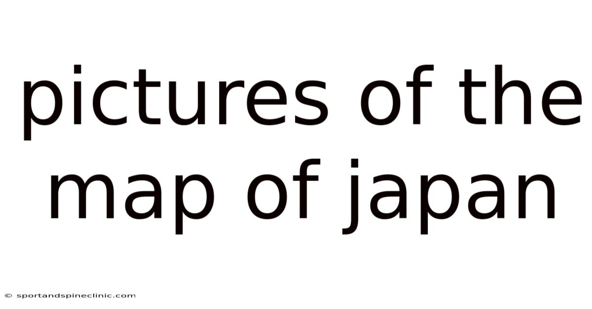 Pictures Of The Map Of Japan